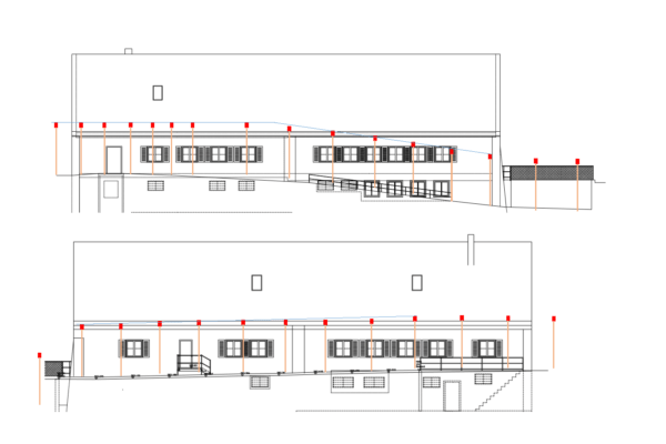 Leuchtenfeld Entwurf Erinnerungsort BADEHAUS