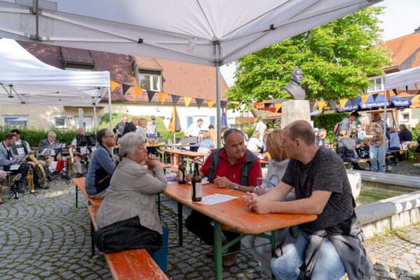 Nachbarschaftsfest 2022 am Kolpingplatz außen